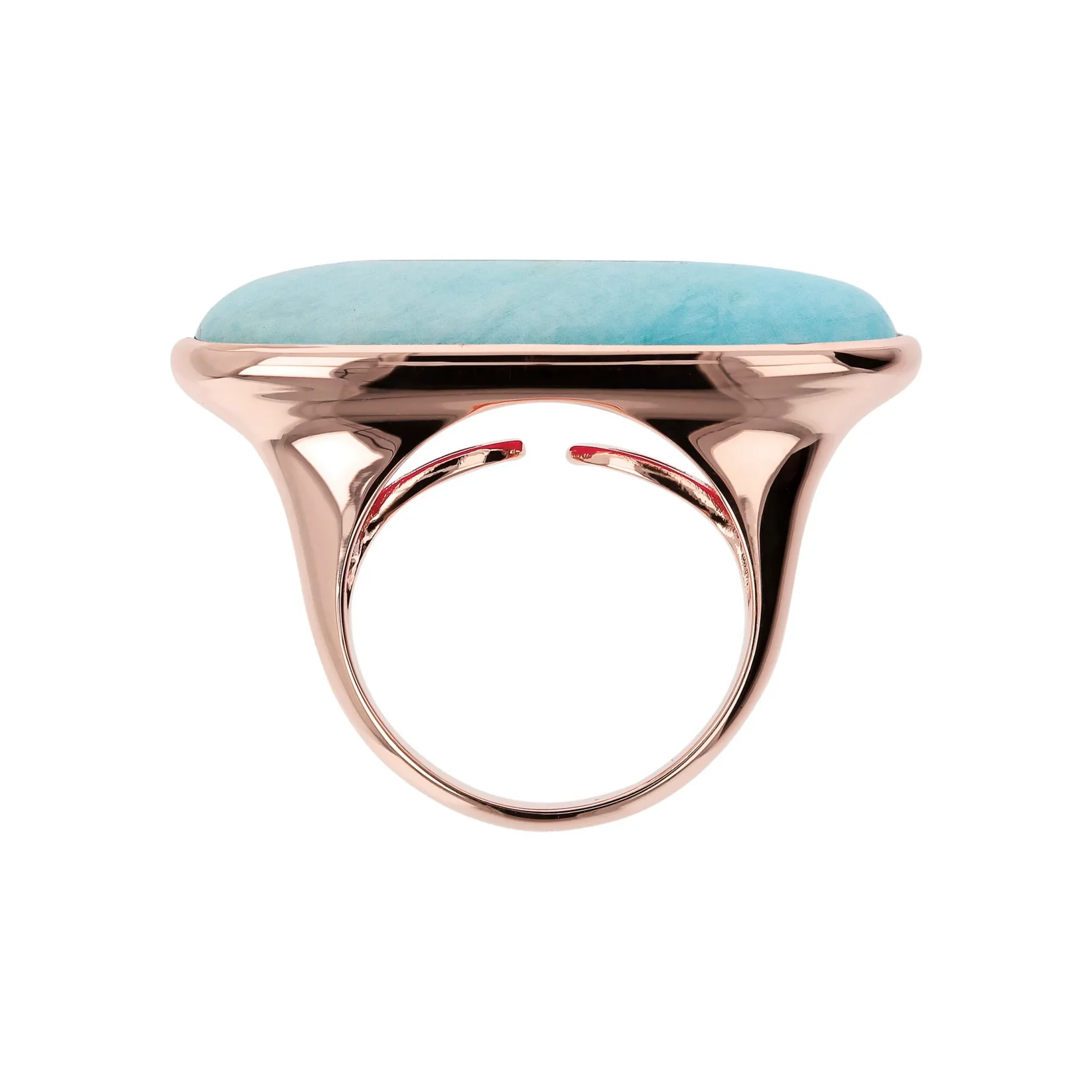 Anello Chevalier Pietra Naturale Ovale WSBZ01494.AZ Bronzallure