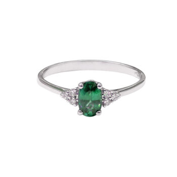anello-oro-bianco-smeraldo-brillanti-3197657-Di-Leo