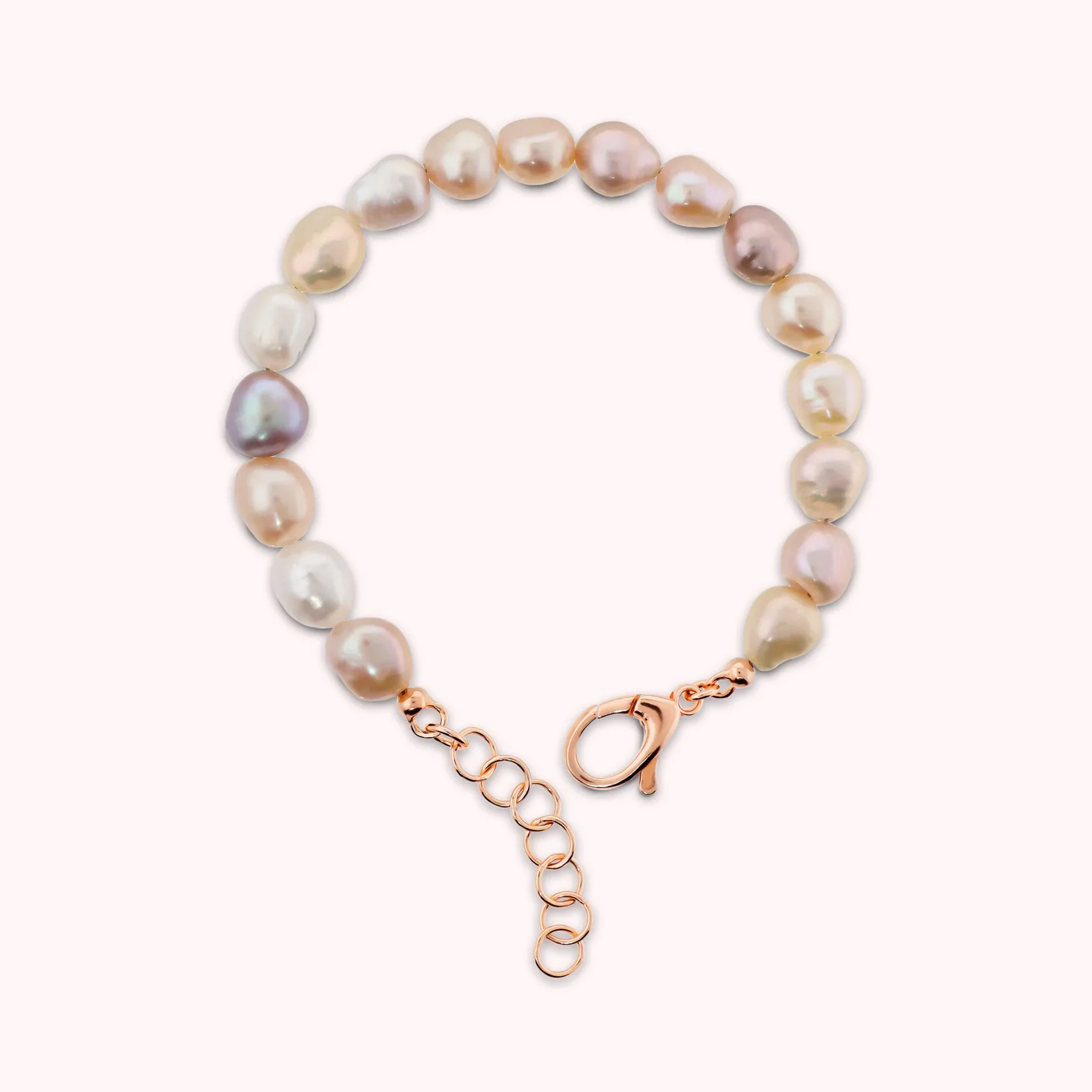 Bracciale Perle Barocche Multicolor Acqua Dolce M17142BAG.RG010190 Bronzallure