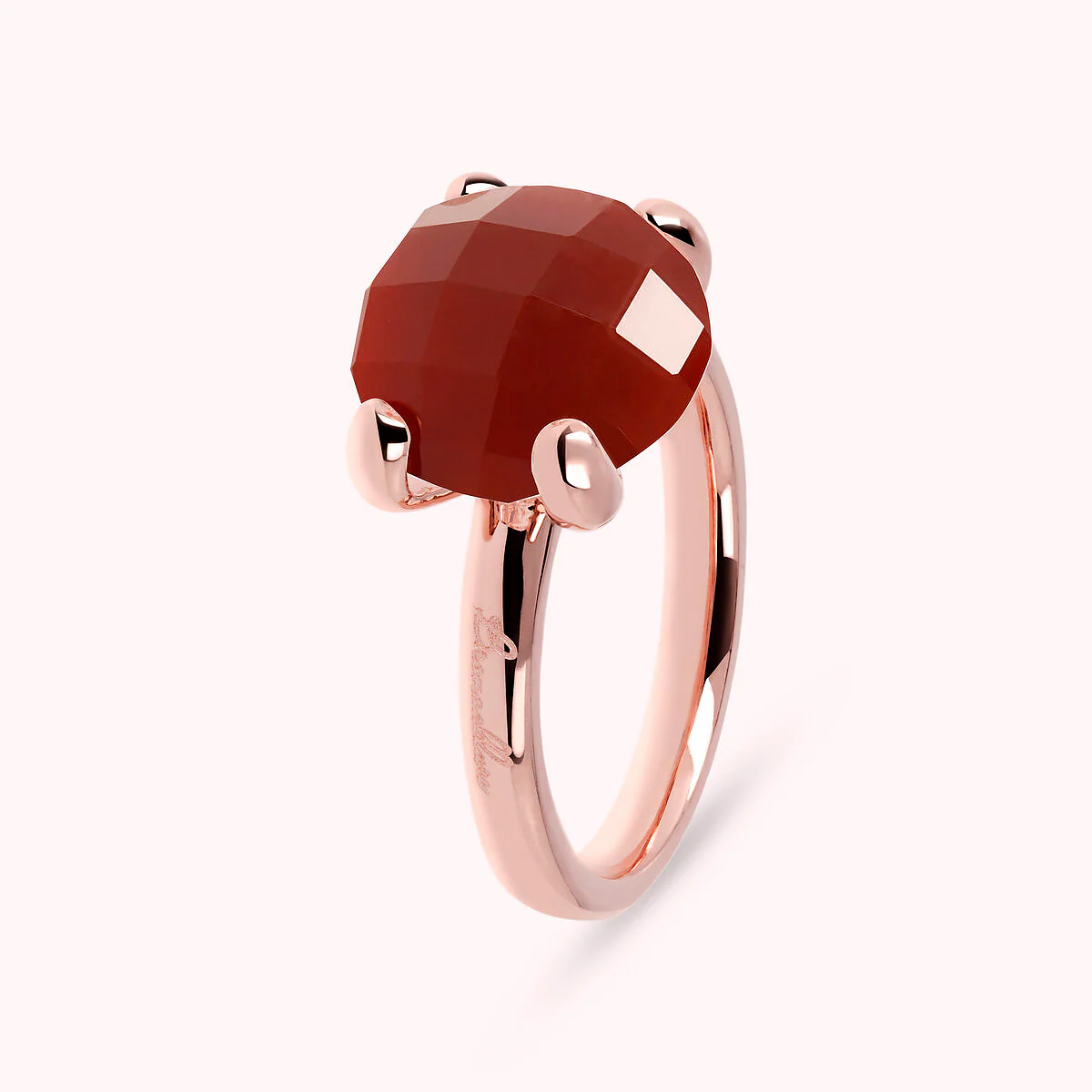 Anello Cocktail Grande Pietra Naturale Tonda WSBZ01830.WAG Bronzallure