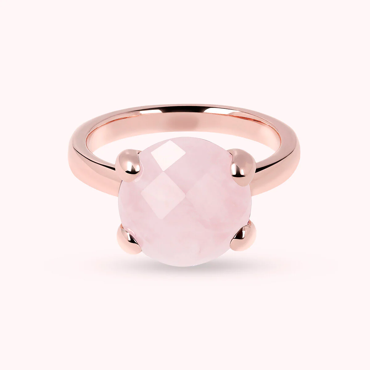 Anello Cocktail Grande Pietra Naturale Tonda WSBZ00013.R Bronzallure