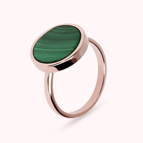 Anello Cocktail Tondo Pietra Naturale WSBZ00904.GM Bronzallure