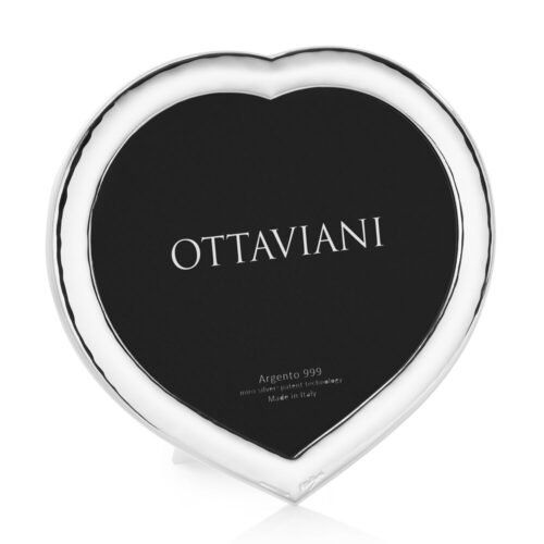 Portafoto Cuoricino Miro Silver 1016 Ottaviani
