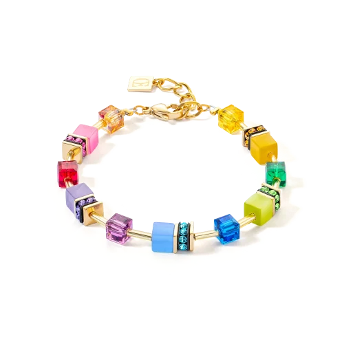 Bracciale GeoCUBE® Iconic Layer oro-arcobaleno  2810301500 Coeur de Lion