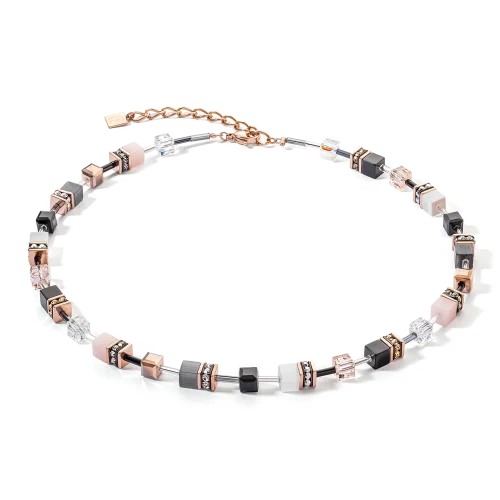Collana GeoCUBE® Iconic in oro rosa soft  2838-10-1922 Coeur de Lion