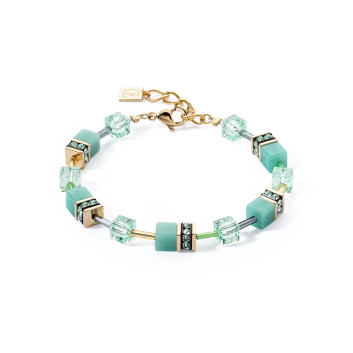 Bracciale GeoCUBE® Iconic Mono Oro verde  4020-30-0533 Coeur de Lion