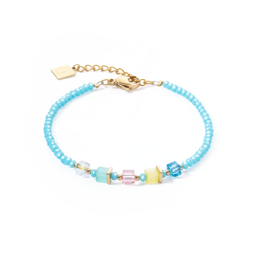 Bracciale Joyful Colours turchese-multicolore  4357-30-1506 Coeur de Lion