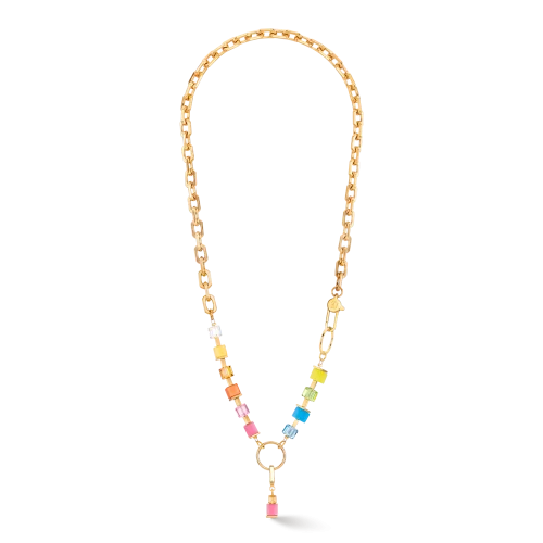 Collana Cube Fusion Charm oro-rainbow  4712101500 Coeur de Lion