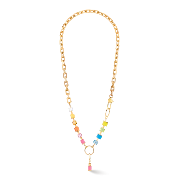 Collana Cube Fusion Charm oro-rainbow  4712101500 Coeur de Lion
