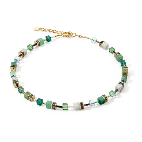 Collana GeoCUBE® Iconic Precious verde  4905-10-0500 Coeur de Lion