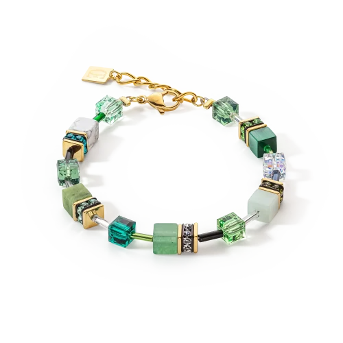 Bracciale GeoCUBE® Iconic Precious verde  4905-30-0500 Coeur de Lion