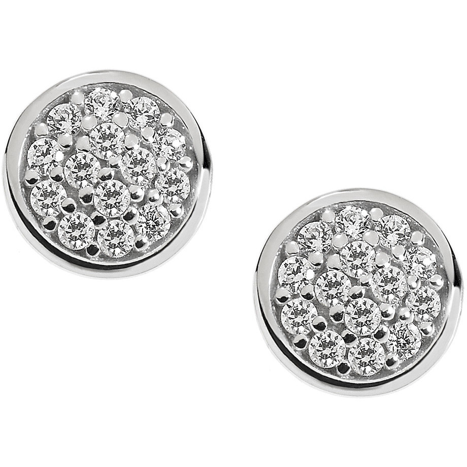 Orecchini oro bianco e diamanti Orb 719 Comete