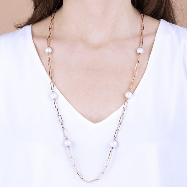 Collana con perle  BWSBZO1724 Bronzallure - immagine 2