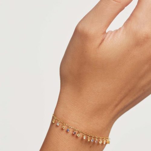 Bracciale argento sterling 925 placcato oro Willow PdPaola