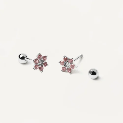 orecchini argento collezione Les Petites Rose Peony AR02-284-U PdPaola