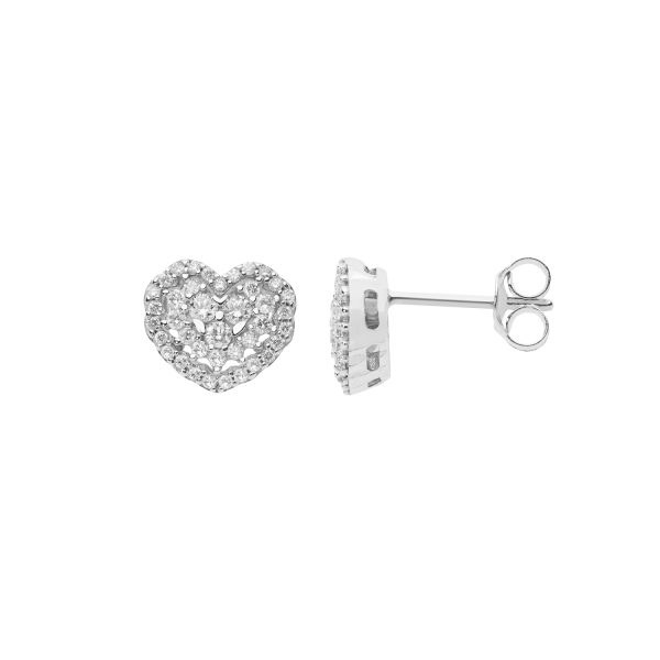 Orecchini Love Heart Diamanti ORB943 Comete