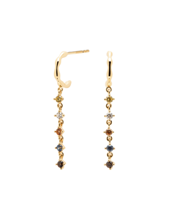Orecchini oro Sage argento sterling 925 placcati oro 18 kt AR01-03 PdPaola