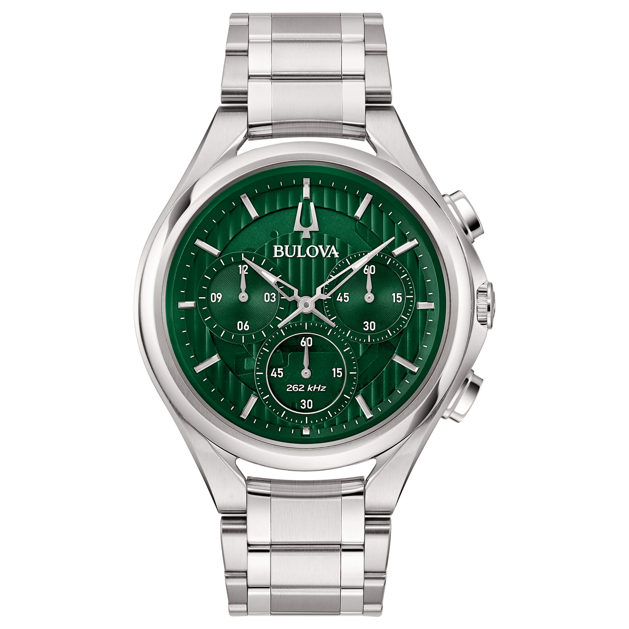 Orologio uomo acciaio Curv Dress 96A297 Bulova