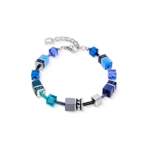 Bracciale GeoCUBE® Iconic Azure Spirit argento 2838300729 Coeur De Lion
