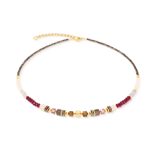 Collana GeoCUBE® Precious Grace Rose Smoke 3041100310 Coeur de Lion